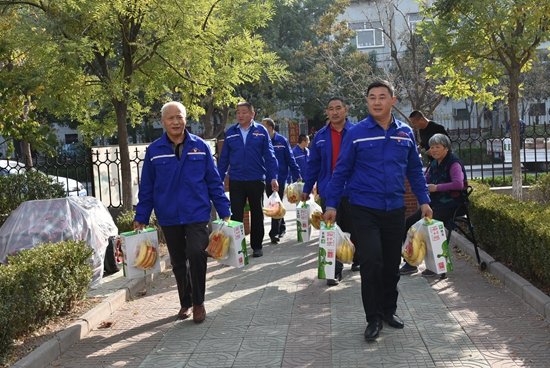 集团机关党支部到南韩村老年幸福院献爱心12