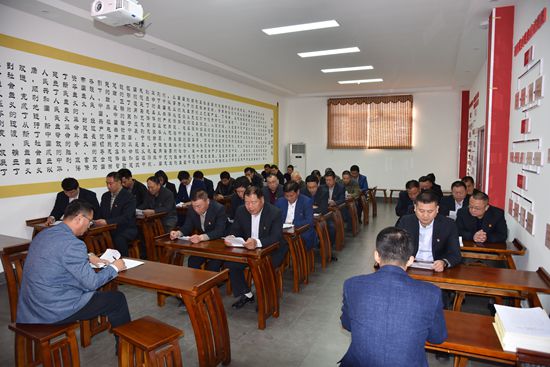 进学堂 学党章，守初心 担使命——集团党总支开展党员开放式组织生活19