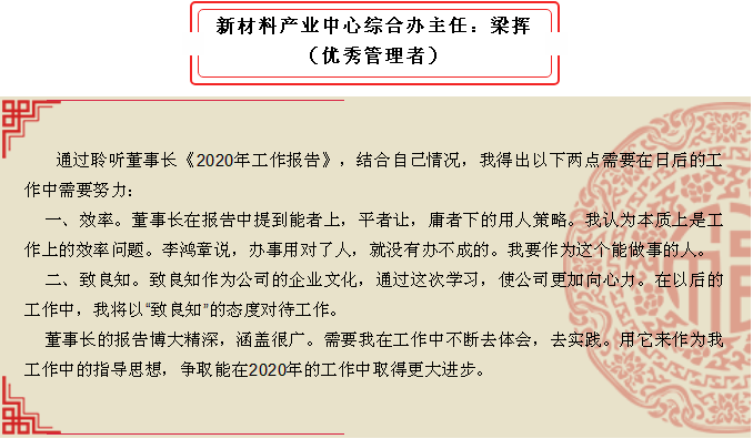 2020年工作会议专题报道：听报告 谈体会（二）30