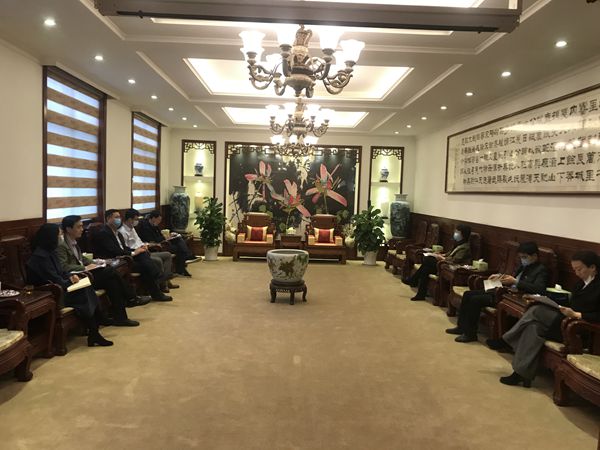 市派淄川挂包组到集团公司调研指导工作56