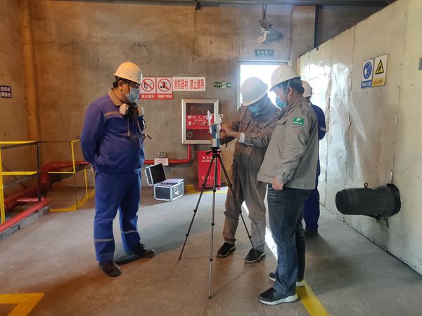 重山思沃瑞开展职业病危害因素监测80