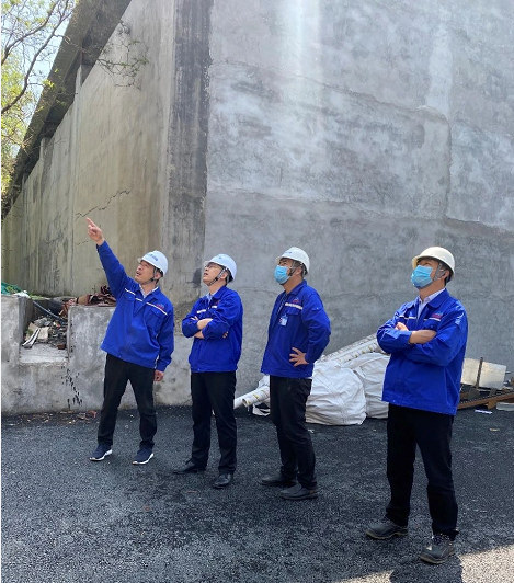 重山思沃瑞组织施工现场大检查65