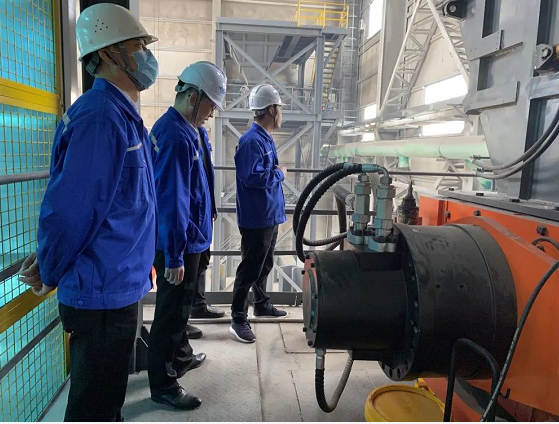 重山思沃瑞组织施工现场大检查65