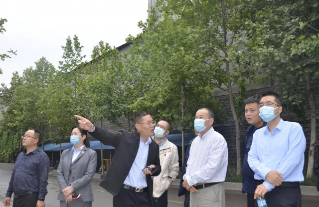 陕西航天建设集团、齐鲁现代产业研究院到鲁中水泥参观交流35