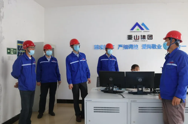 集团公司到鲁蒙公司进行管理审核34