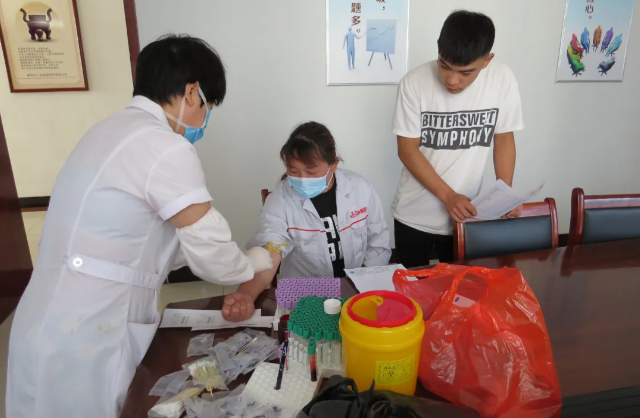 黄骅三阳组织健康查体活动35
