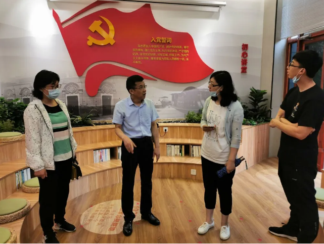  博山区八陡镇党建办到初心学堂参观交流61