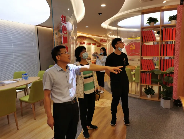  博山区八陡镇党建办到初心学堂参观交流61