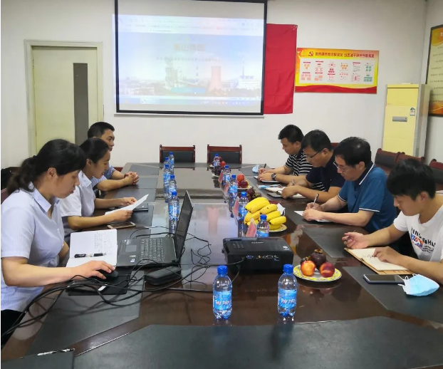 省科学院到鲁中水泥进行能源利用调研52