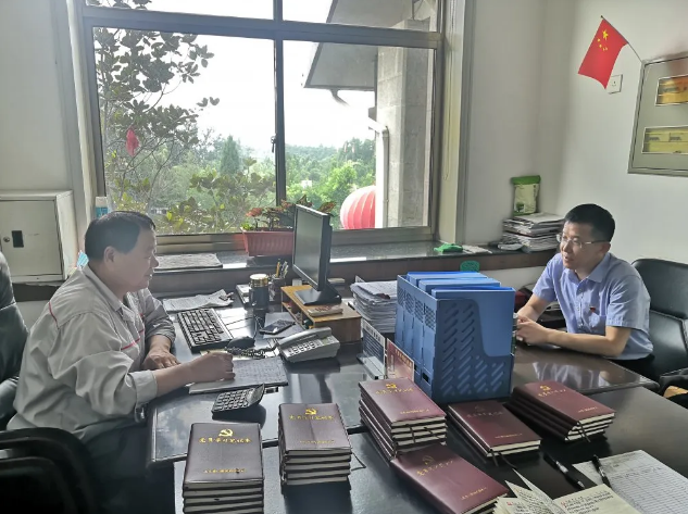 督查促提升 党建促发展 ——集团党总支开展6月份党建工作督查70