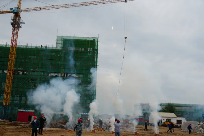 鹏峰化工土建主体工程全部竣工34