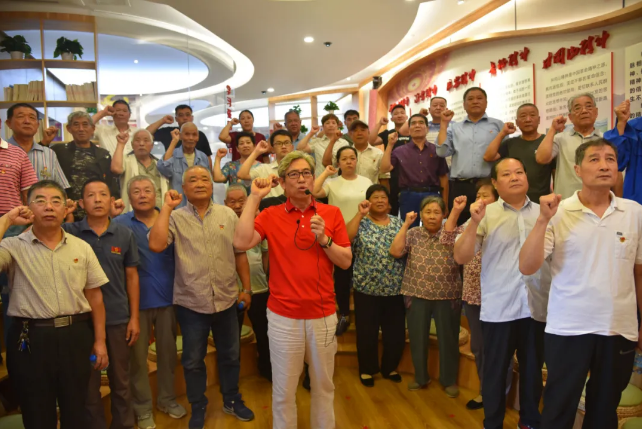 南韩村党员走进重山集团开展主题党日活动99