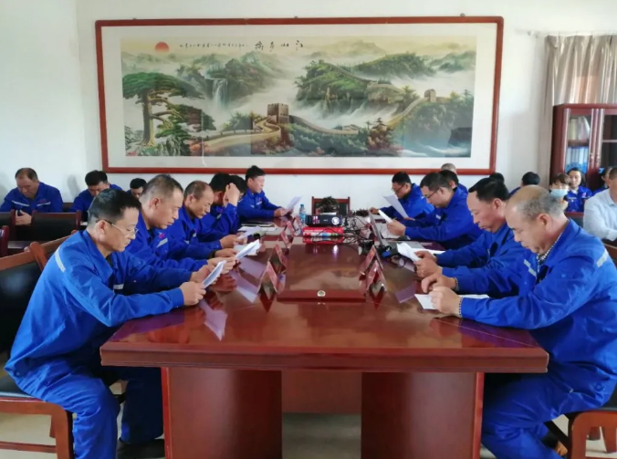 鲁蒙水泥组织“致良知”集体学习84