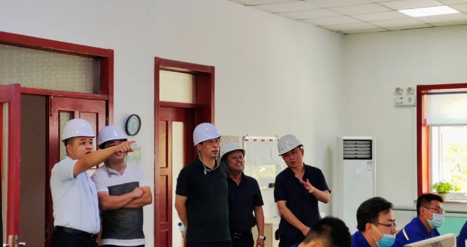 山东港基建设到集团参观考察30