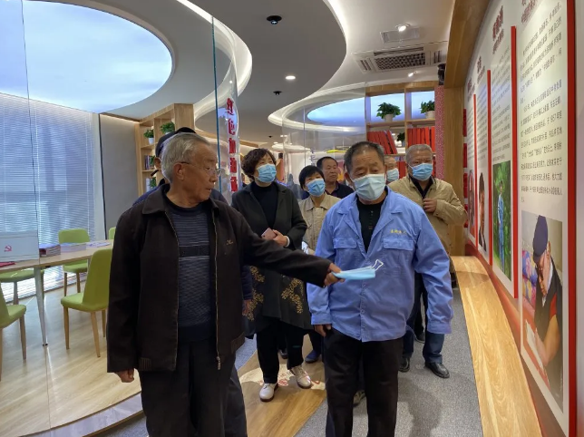 北韩村到重山集团参加企业开放日活动20