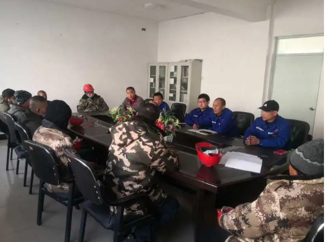 鲁蒙水泥召开外协安全交底会议23