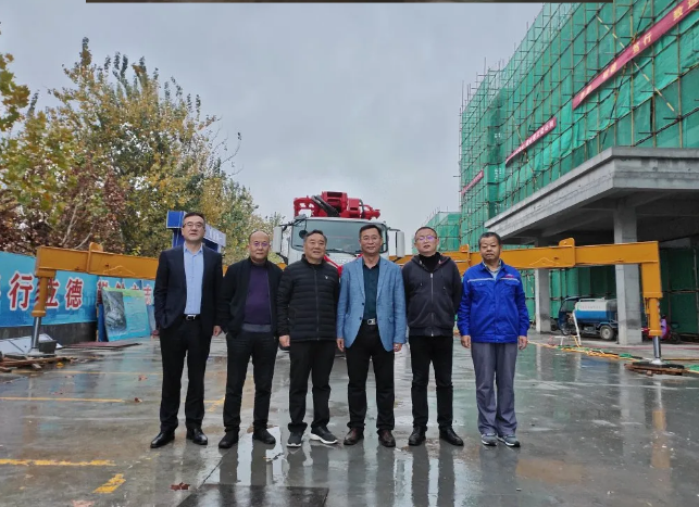 山东特普硼业工业仪表制造项目综合楼封顶86
