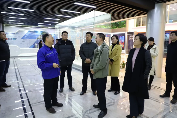 深圳市新材料行业协会会长陈寿到重山光电考察51