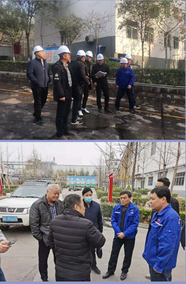 国家生态环境部、淄博市生态检查组到鲁中水泥检查指导85