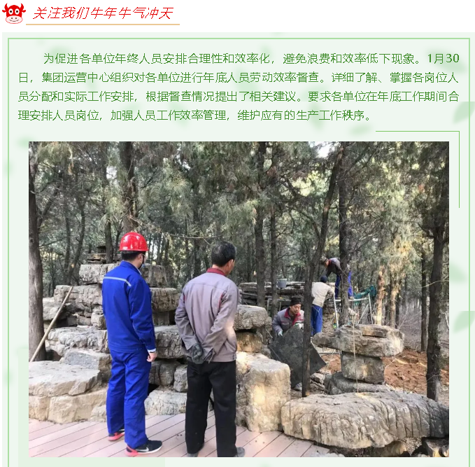 集团运营中心组织劳动效率督查27