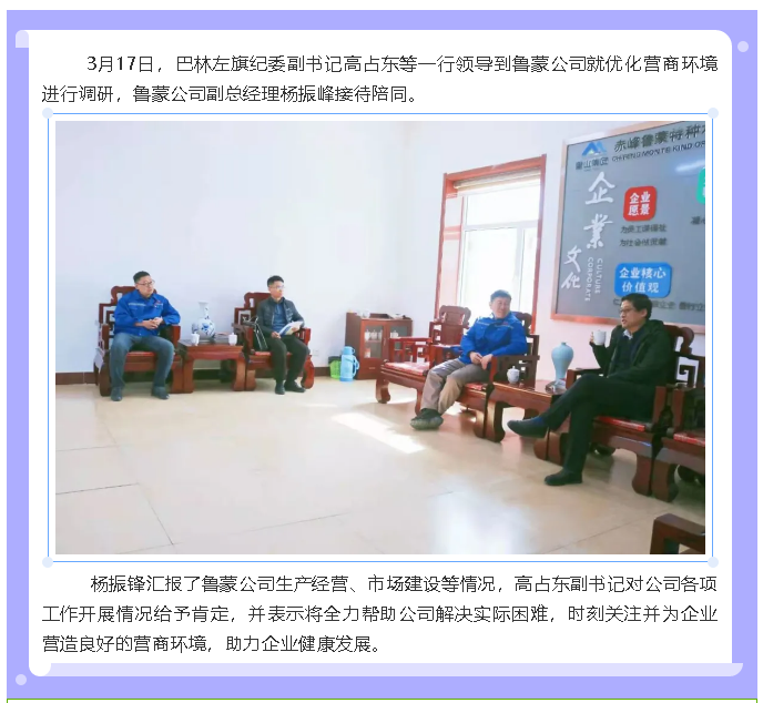 巴林左旗纪委到鲁蒙公司调研工作78