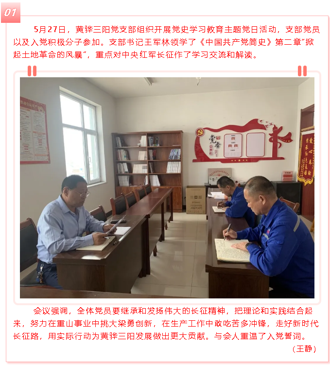 学党史 跟党走 ——黄骅三阳党支部、鹏峰化工党支部开展党史学习教育主题活动26