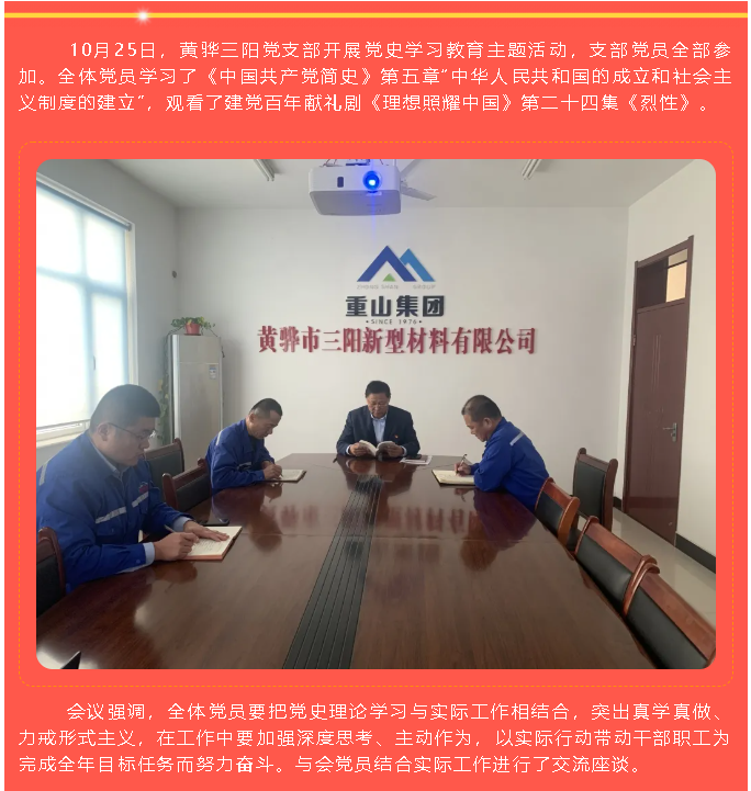 黄骅三阳党支部开展党史学习教育主题活动71