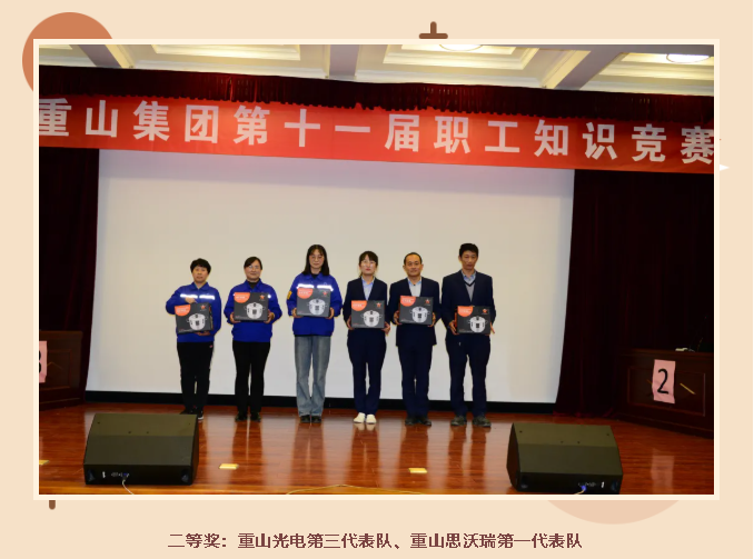重山集团举办第十一届职工知识竞赛70