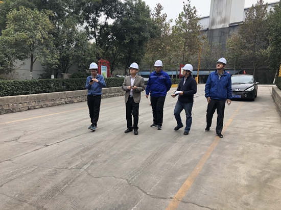 区应急管理局到鲁中水泥检查安全生产