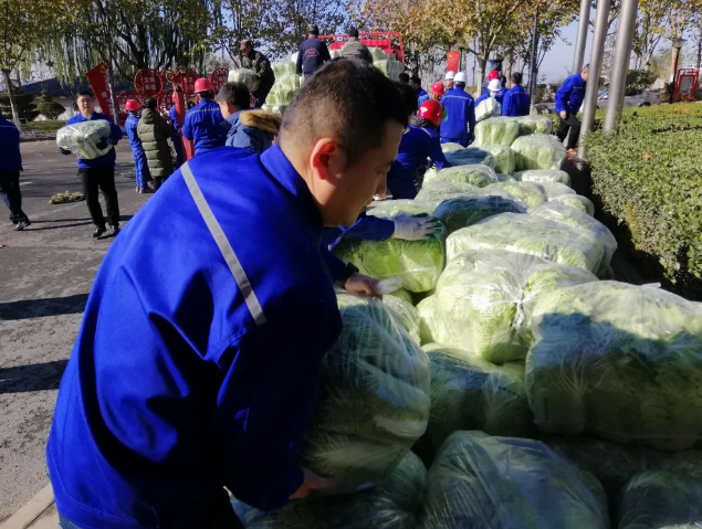 鲁中水泥爱心助农解民忧